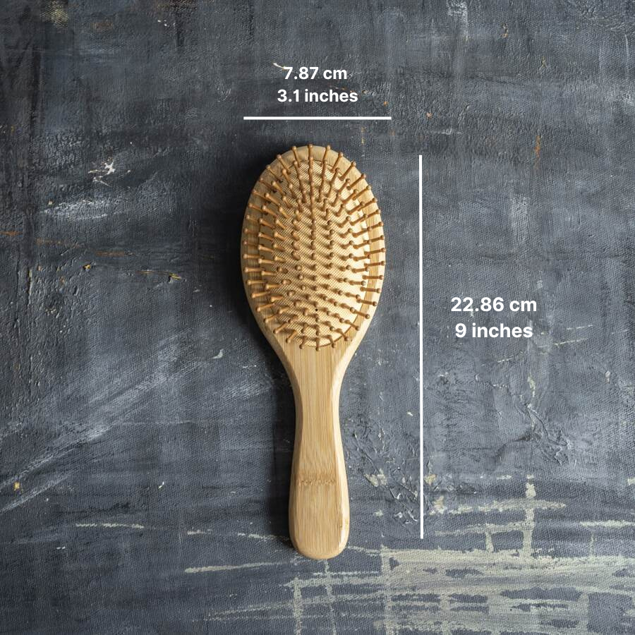 Bamboo Hair Brush-4